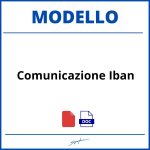 Modello Comunicazione Iban