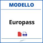 Modello Europass